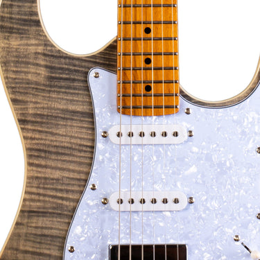 Guitarra Jet Guitars Electrica Js450 Transparent Black